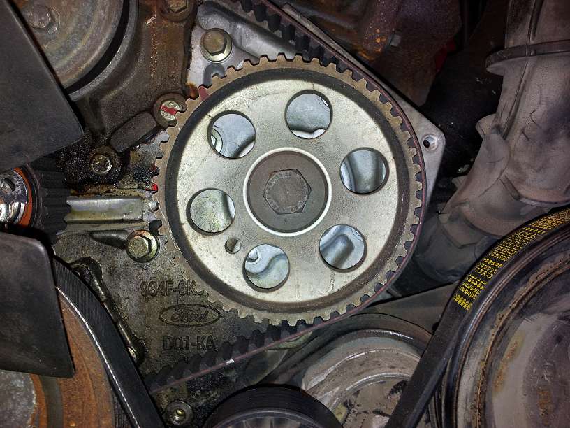 Ford transit connect timing marks #10